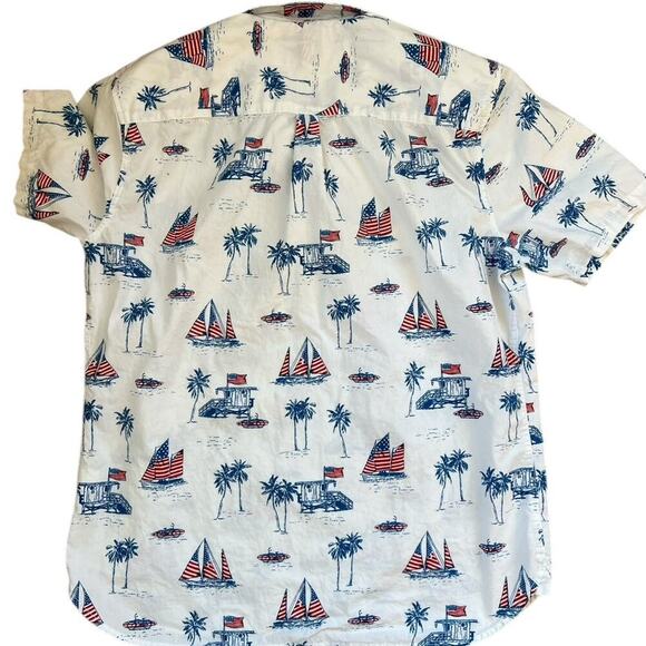 The Nutter men’s size XL, quarter button, short sleeve shirt - Picture 2 of 6